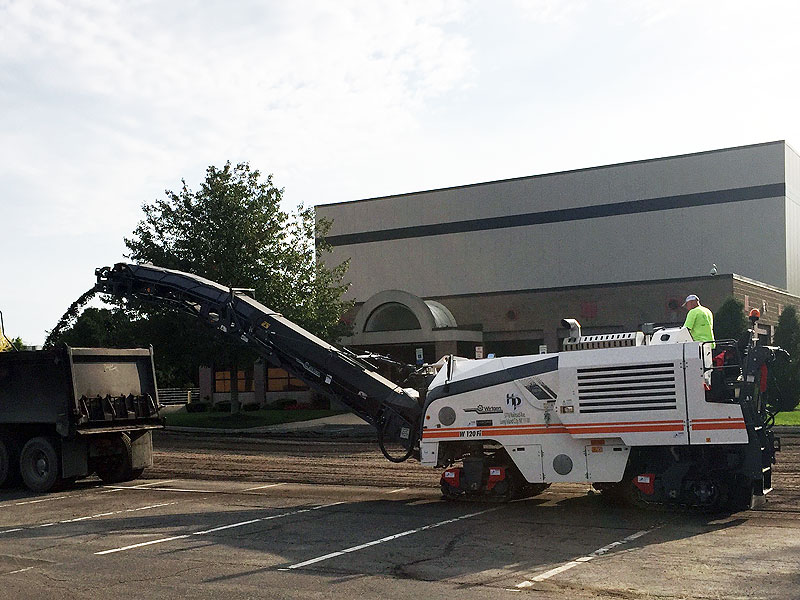 pavement milling and reclaiming